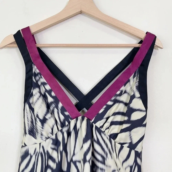 ETRO | MADE IN ITALY PRINTED CROSS BACK SILK TOP - Picture 7 of 13